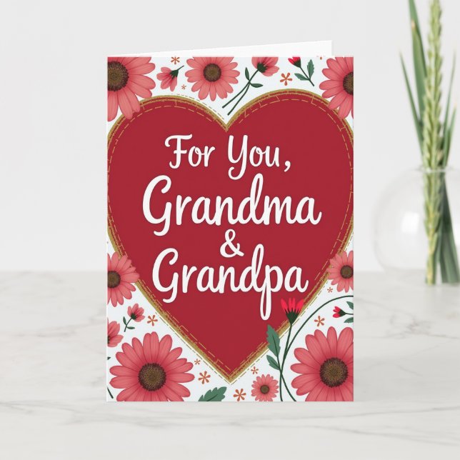 Heartfelt Family Love Card (Front)