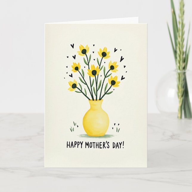 Heartfelt Family Mothers Card (Front)