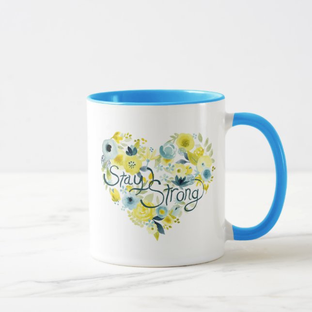 Heartfelt Floral I Mug (Right)