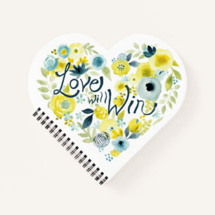 Heartfelt Floral II Notebook