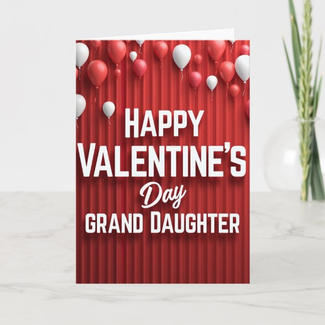 Heartfelt Granddaughter Card (Front)