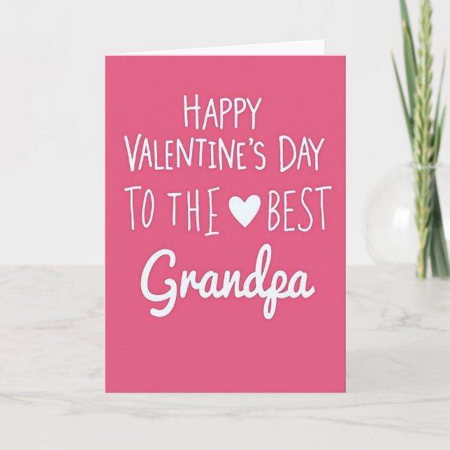 Heartfelt Grandpa Style Card (Front)