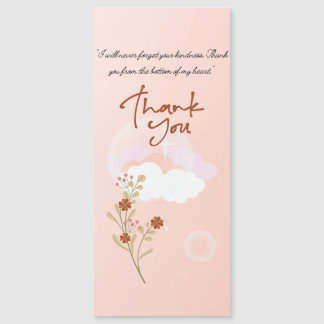 "Heartfelt Gratitude Thank You Card"