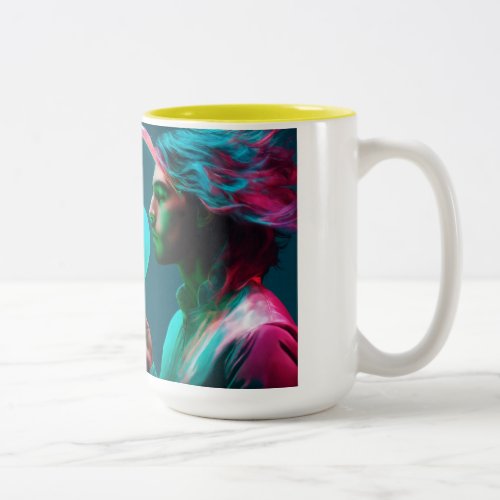 Heartfelt Hues Love from Our Valentines Day Two_Tone Coffee Mug