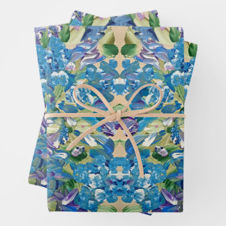 Heartfelt Hydrangea Wrapping Paper