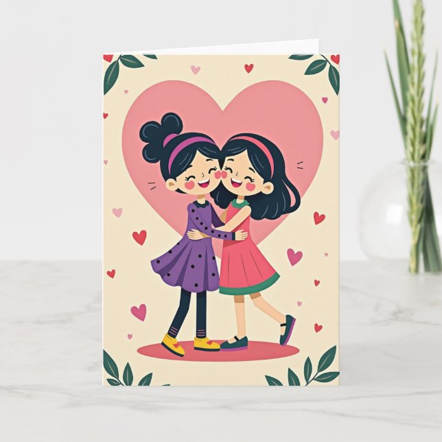 Heartfelt Illustration Card (Front)