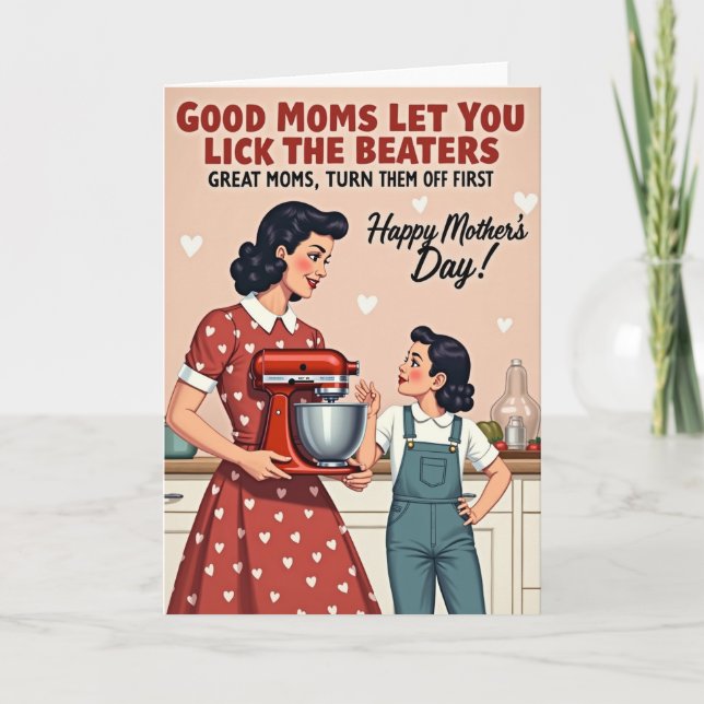 Heartfelt Kitchen Mothers Day Card (Front)