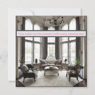 Heartfelt Message: "Write Your Love Story" Note Card