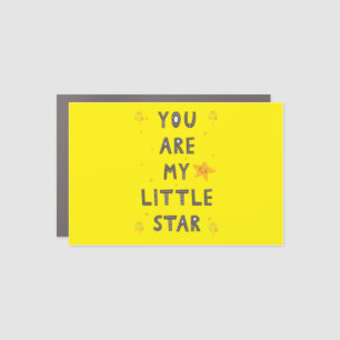 Heartfelt Messages for Parents and Kids  Car Magnet
