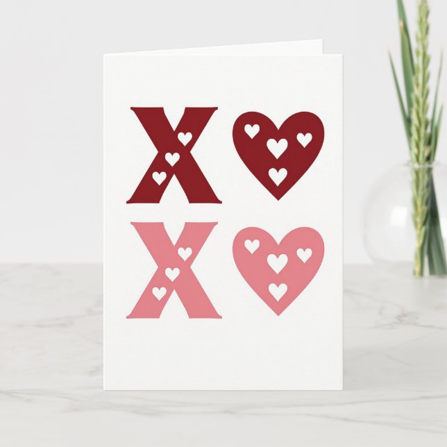 Heartfelt Minimalist Style Card (Front)