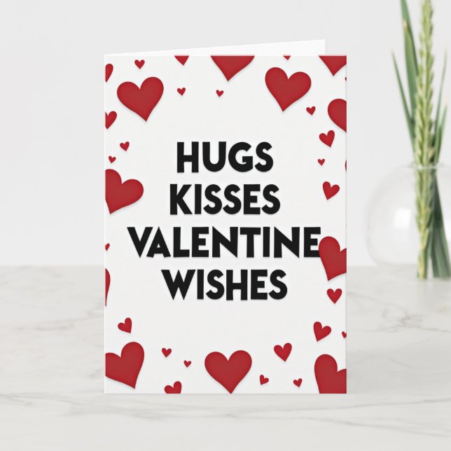 Heartfelt Minimalist Valentine Card (Front)