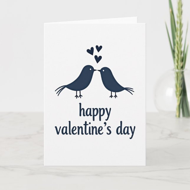Heartfelt Minimalist Valentines Card (Front)
