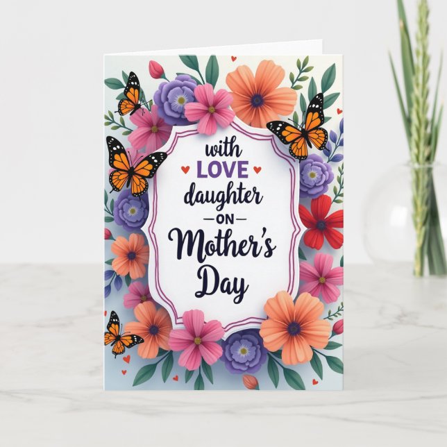 Heartfelt Moms Bouquet Card (Front)