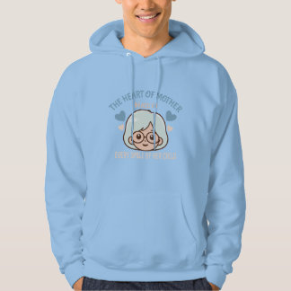 heartfelt mother love - mother's day hoodie