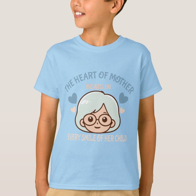 heartfelt mother love - mother's day T-Shirt (Front)