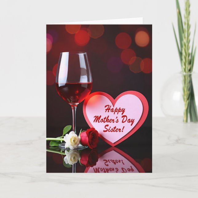 Heartfelt Mothers Day Blossom Card (Front)