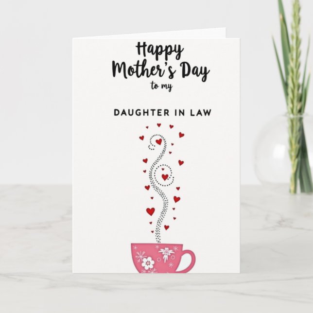 Heartfelt Mothers Day Dots Card (Front)