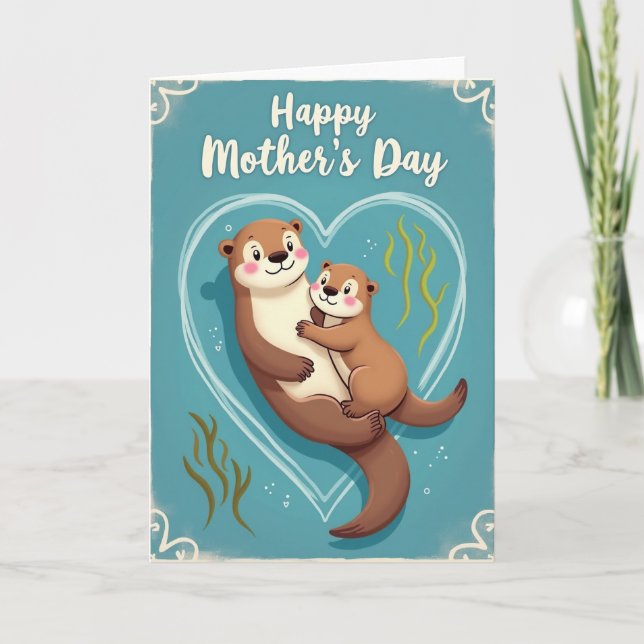 Heartfelt Mothers Day Gift Card (Front)