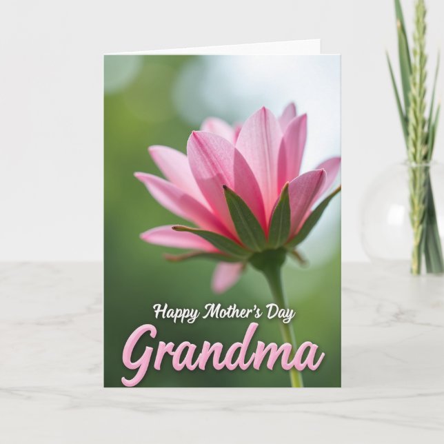 Heartfelt Mothers Day Image Card (Front)