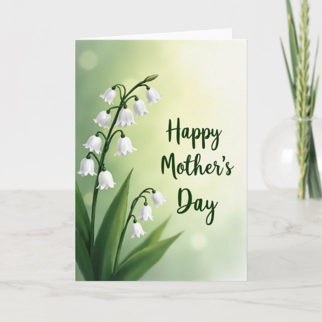 Heartfelt Mothers Day Spring Card (Front)