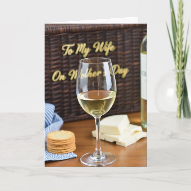 Heartfelt Mothers Day Toast Card (Front)