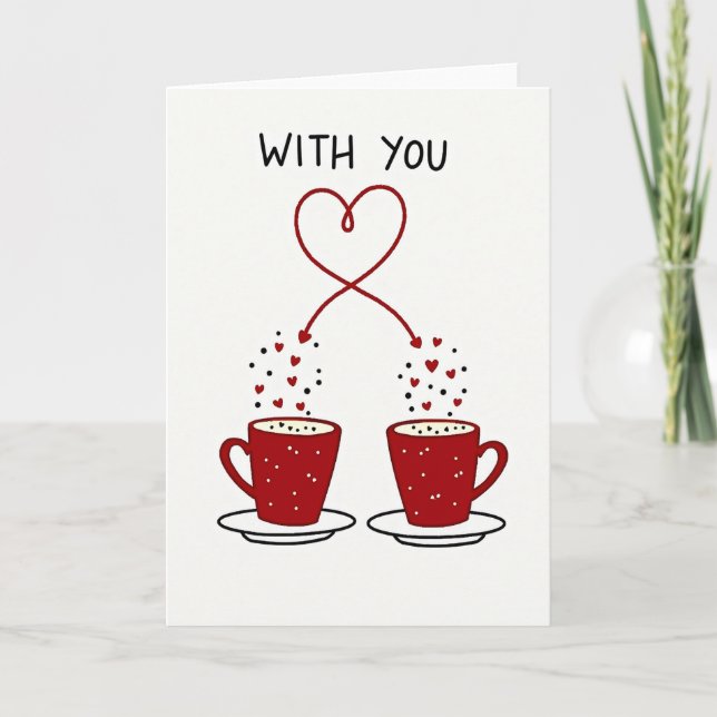 Heartfelt Mugs Of Love Card (Front)