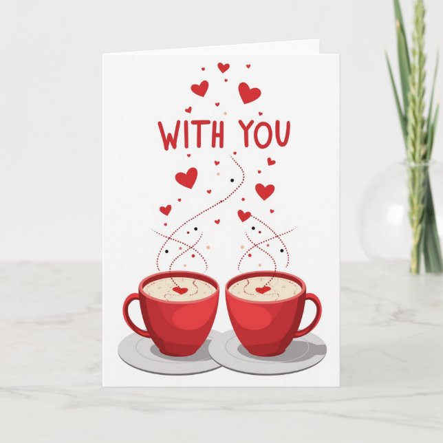 Heartfelt Mugs With You Card (Front)