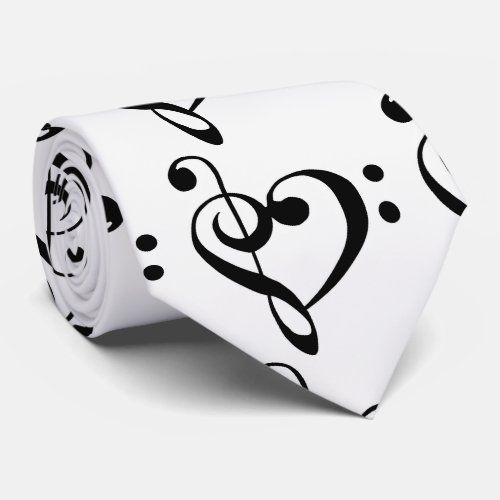 HEARTFELT MUSICAL NOTES TIE FOR HIM