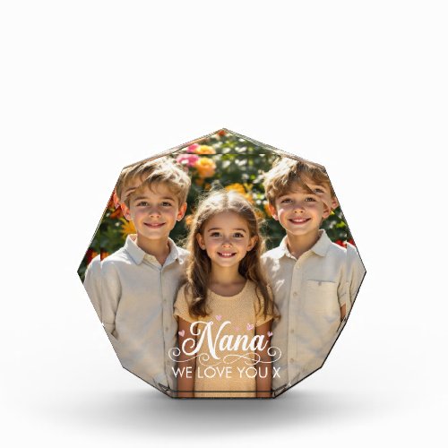 Heartfelt Nana Photo Block