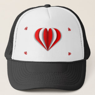 Heartfelt Origami Trucker Hat