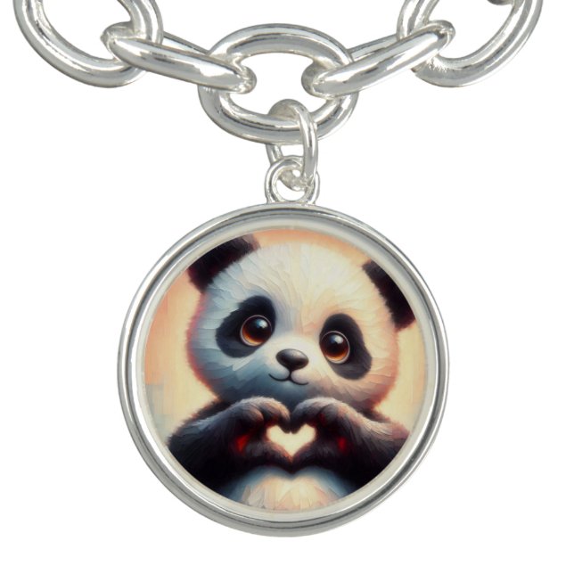 Heartfelt Panda Bracelet (Design)