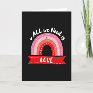 Heartfelt Rainbow Love Card