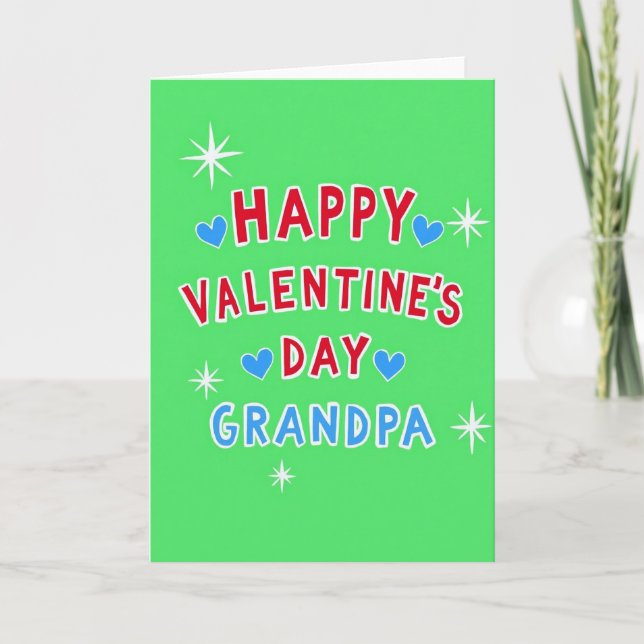 Heartfelt Retro Grandpa Card (Front)