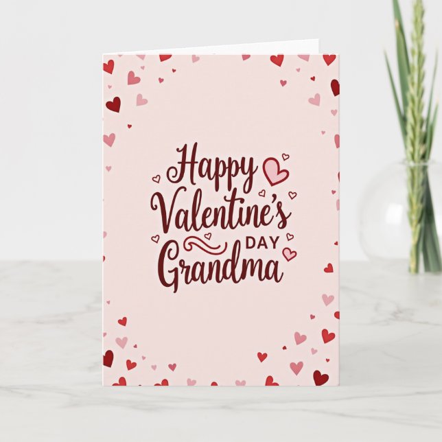 Heartfelt Script Grandma Card (Front)