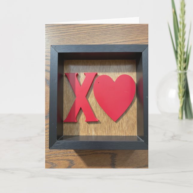Heartfelt Shadow Box Card (Front)