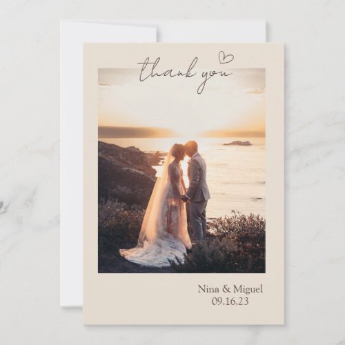 Heartfelt Sketch Thank You Card