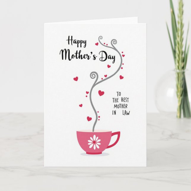 Heartfelt Smoke Mothers Day Card (Front)