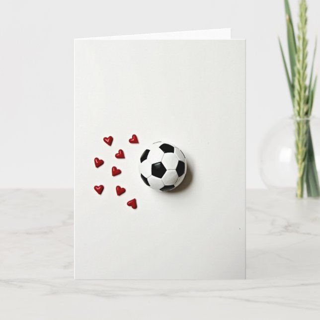 Heartfelt Soccer Card (Front)