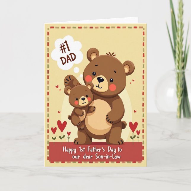 Heartfelt Soninlaw Day Card (Front)