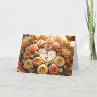 Heartfelt Thank You Bouquet Card
