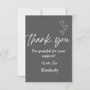Heartfelt Thank You Card