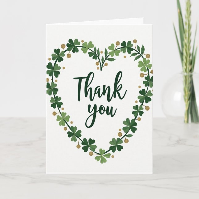Heartfelt Thanks Card (Front)