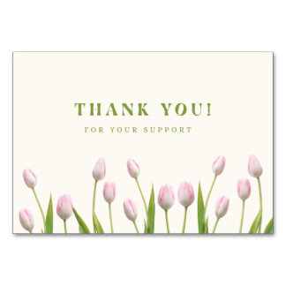 Heartfelt Thanks Table Number