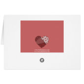 Heartfelt Thoughts - Blank Cards (Back Horizontal)