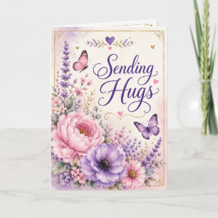 Heartfelt Thoughts - Sending Hugs Card