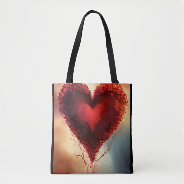 Heartfelt Tote Bag Design (Front)