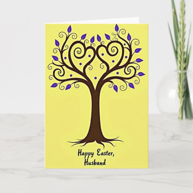 Heartfelt Tree Greeting Card (Front)