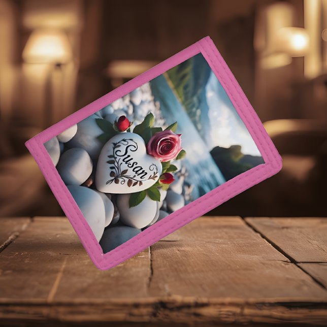 Heartfelt Tribute by the River Trifold Wallet (Creator Uploaded)