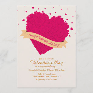Heartfelt Valentine's Day 2 Invitation