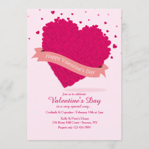 Heartfelt Valentine's Day Invitation